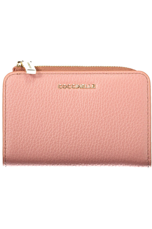 PORTEFEUILLE ROSE POUR FEMME COCCINELLE