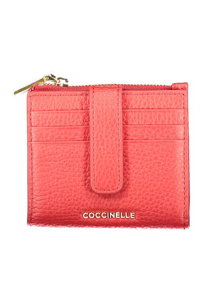 COCCINELLE WOMEN'S RED WALLET