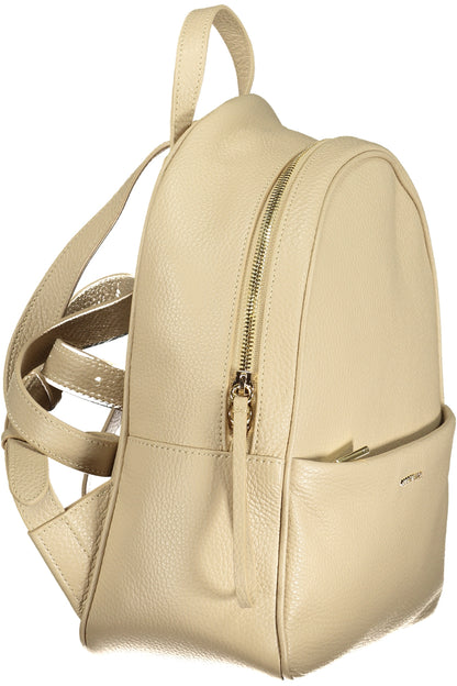 COCCINELLE WOMEN'S BEIGE BACKPACK