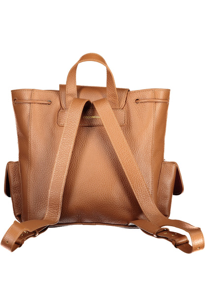 COCCINELLE WOMEN'S BROWN BACKPACK