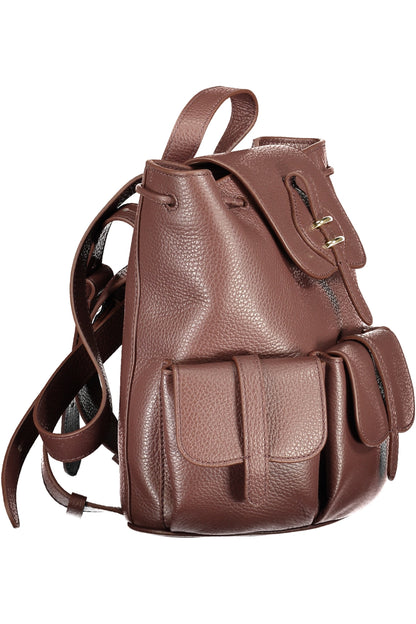 COCCINELLE WOMEN'S BROWN BACKPACK