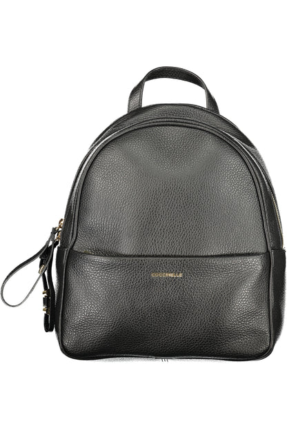 COCCINELLE WOMEN'S BLACK BACKPACK