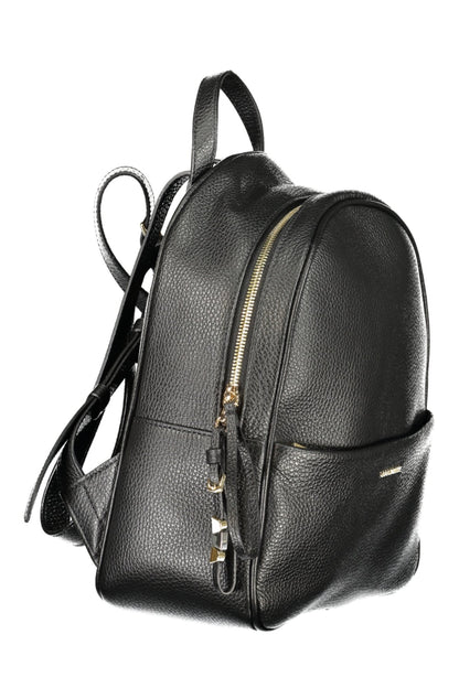 COCCINELLE WOMEN'S BLACK BACKPACK