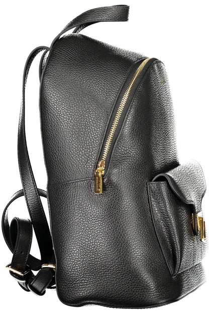COCCINELLE WOMEN'S BLACK BACKPACK