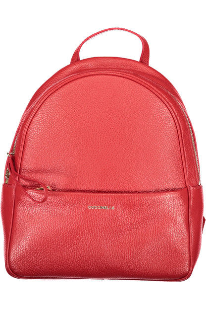 COCCINELLE WOMEN'S RED BACKPACK