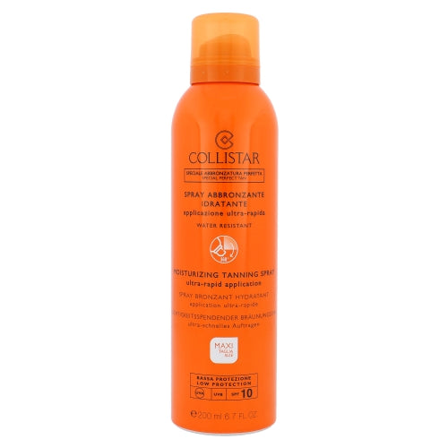 Collistar Moisturizing Tanning Spray SPF 10 tanning spray 200 ml