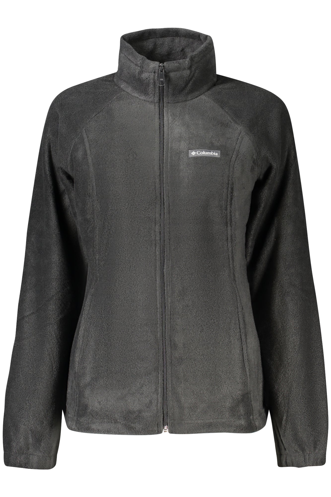 COLUMBIA WOMEN'S BLACK ZIP-UP SWEATSHIRT