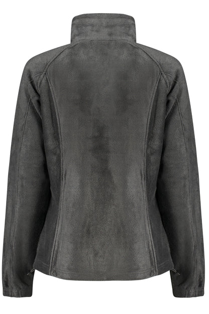 COLUMBIA WOMEN'S BLACK ZIP-UP SWEATSHIRT