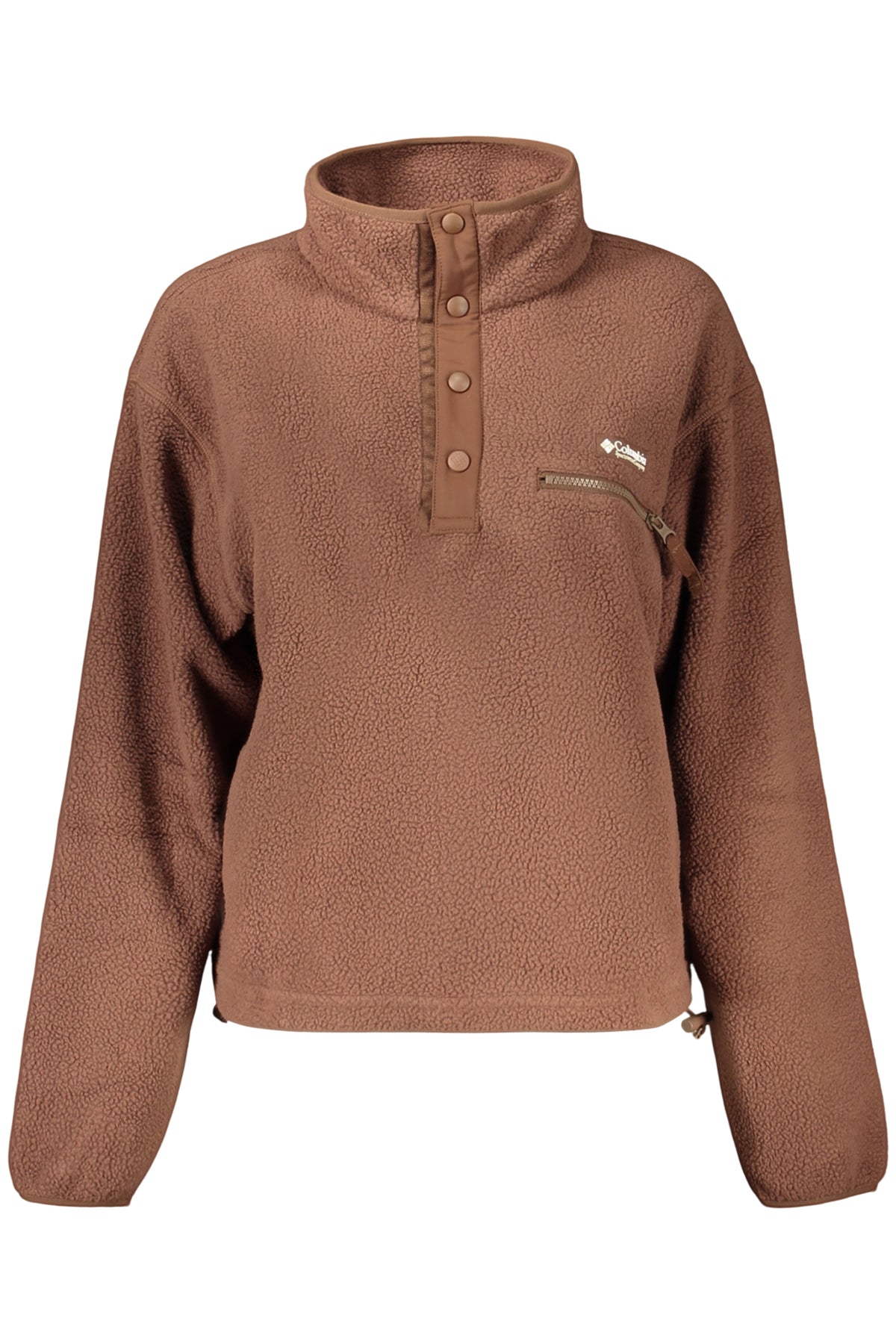 SWEAT-SHIRT FERMETURE ÉCLAIR MARRON COLUMBIA POUR FEMME