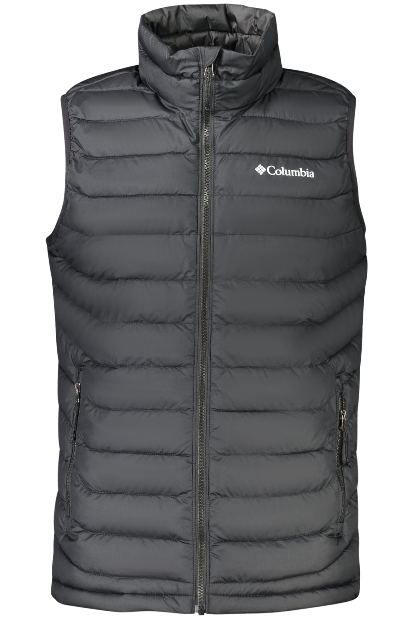 COLUMBIA MEN'S BLACK SLEEVELESS JACKET