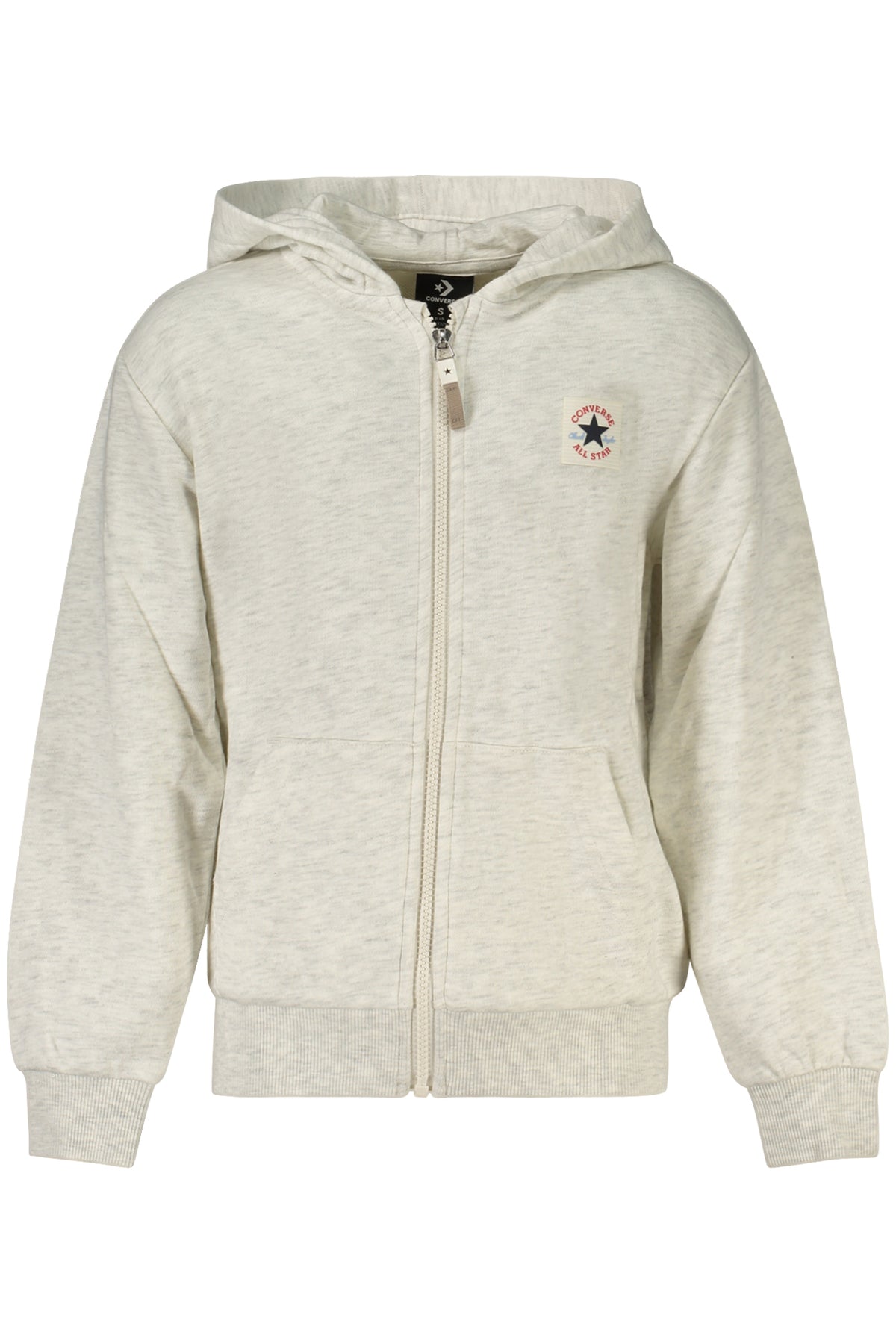 SWEAT-SHIRT FERMÉ GRIS CONVERSE POUR ENFANTS