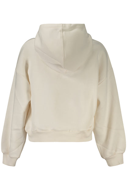 Sweat à capuche zippé Converse pour fille, blanc