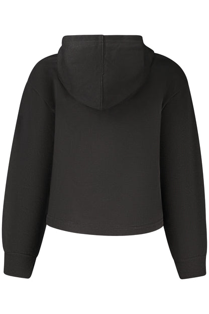 Converse Girls' Zip-Up Hoodie, Black