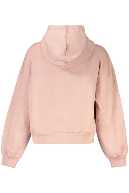 Sweat à capuche Converse rose zippé pour filles
