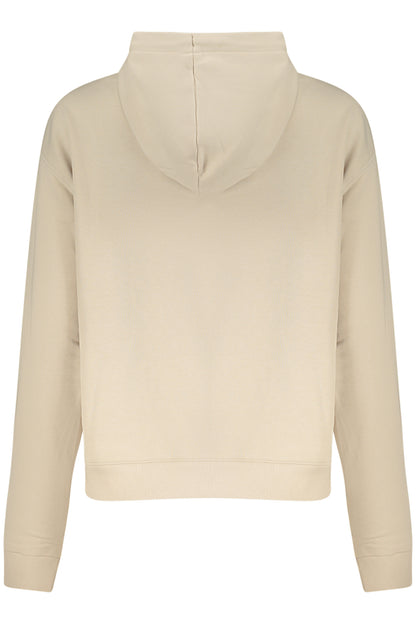 Converse Women's Zip-Up Hoodie in Beige