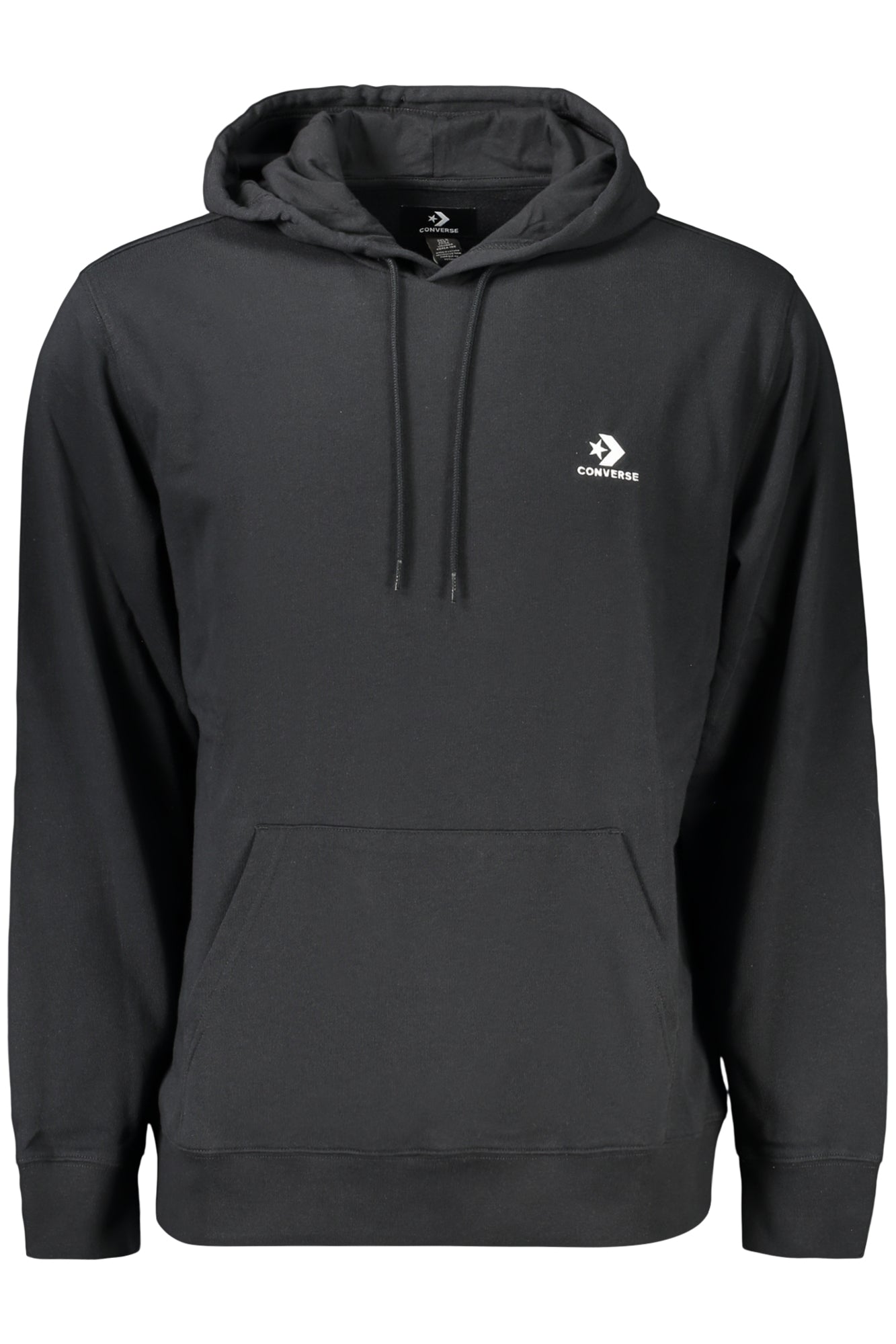 Converse Men's Zip-Up Hoodie, Black
