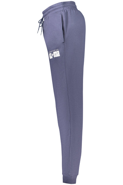 CONVERSE MEN'S BLUE LONG TRACKSUIT PANTS
