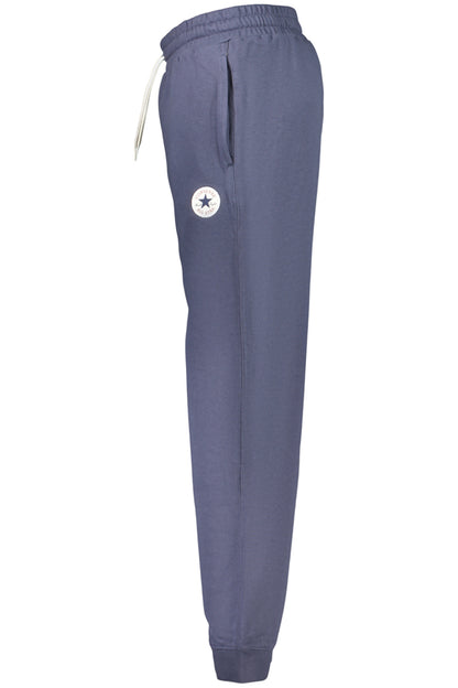 CONVERSE MEN'S BLUE LONG TRACKSUIT PANTS