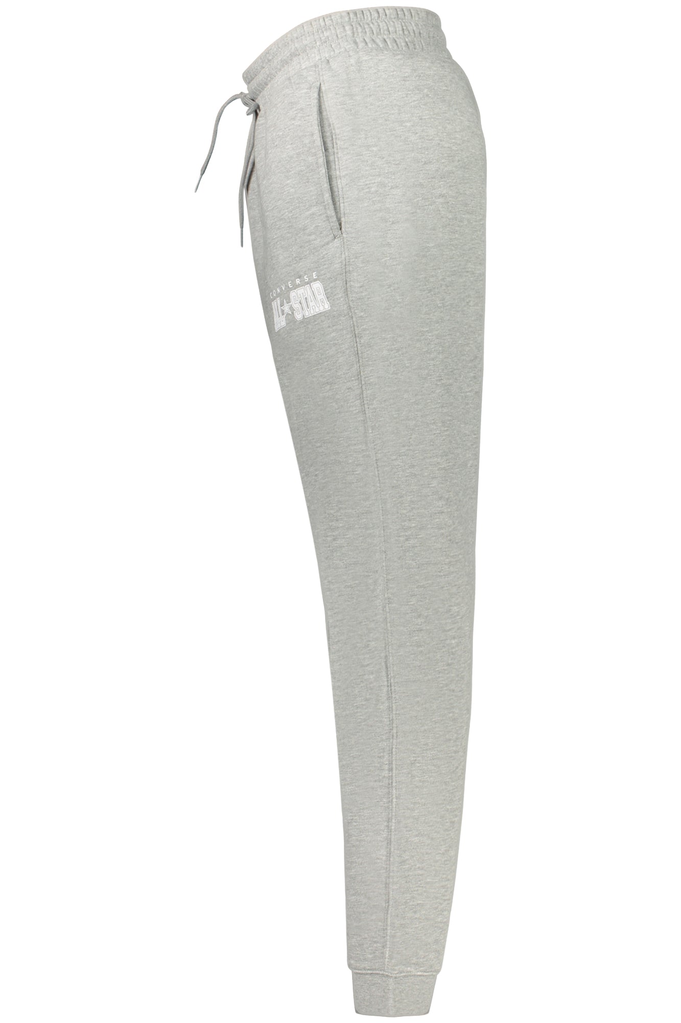CONVERSE MEN'S GREY LONG TRACKSUIT PANTS
