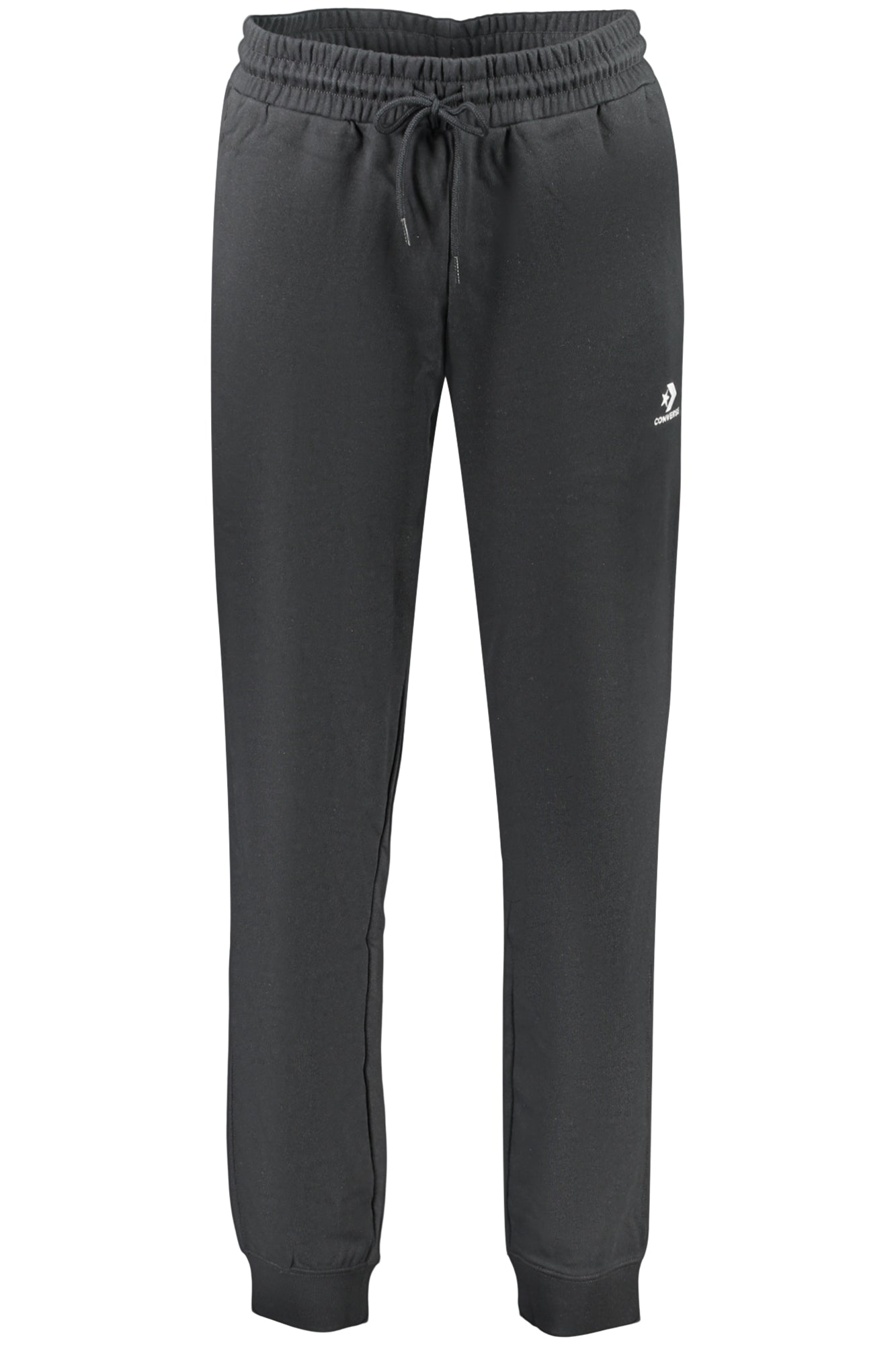 CONVERSE MEN'S BLACK LONG TRACKSUIT PANTS