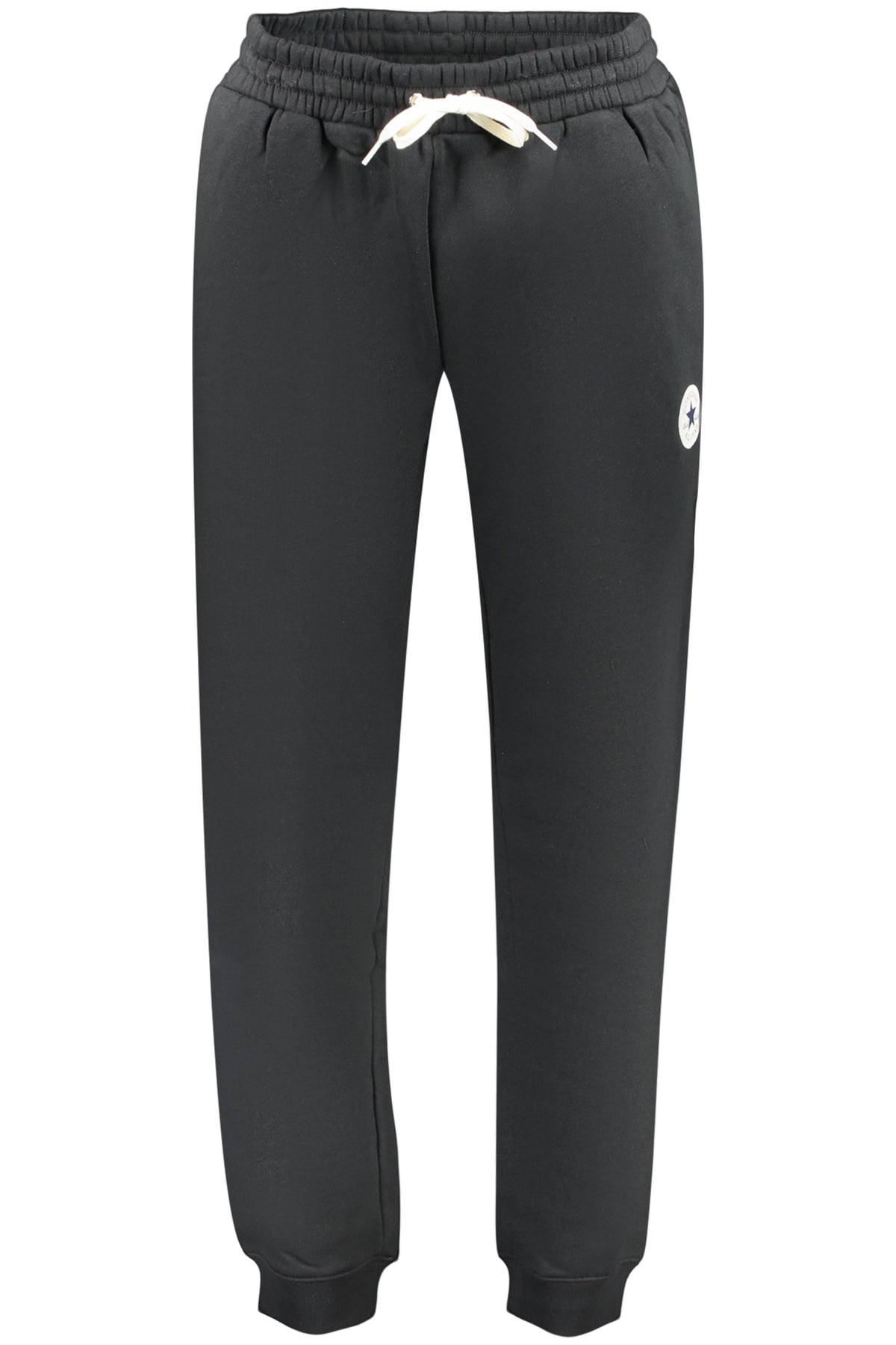 CONVERSE MEN'S BLACK LONG TRACKSUIT PANTS