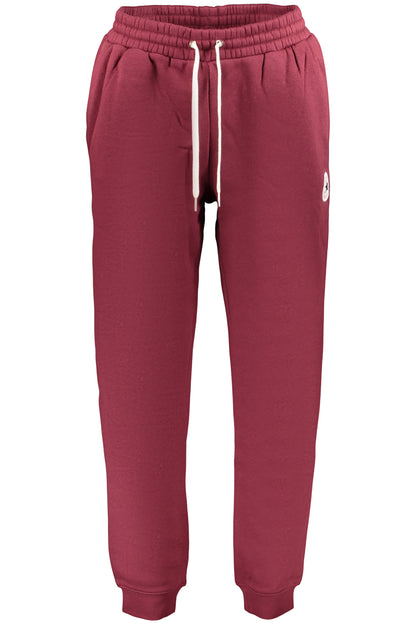 Converse Men's Long Tracksuit Bottoms, Red