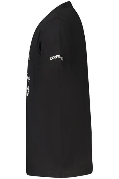 Converse Girls' Short-Sleeved T-Shirt, Black