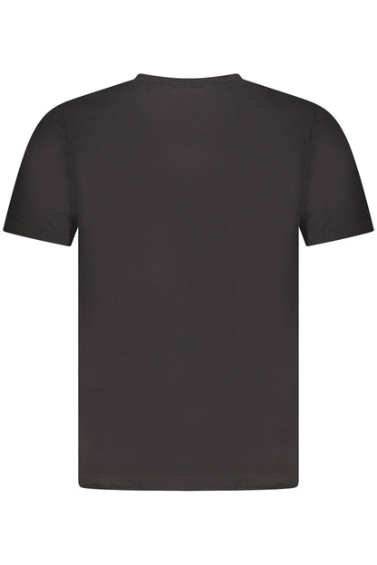 T-shirt à manches courtes Converse pour enfant, noir