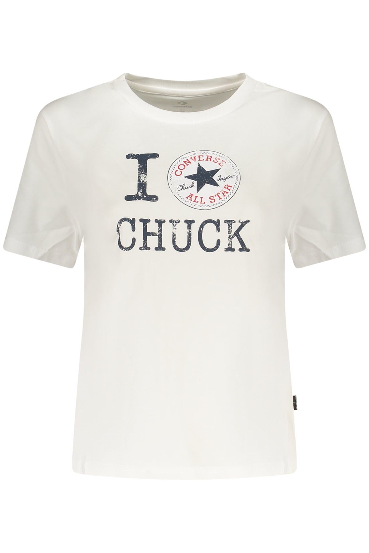 Converse Women's Short-Sleeved T-Shirt, White