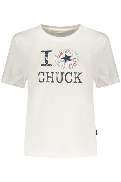 Converse Women's Short-Sleeved T-Shirt, White