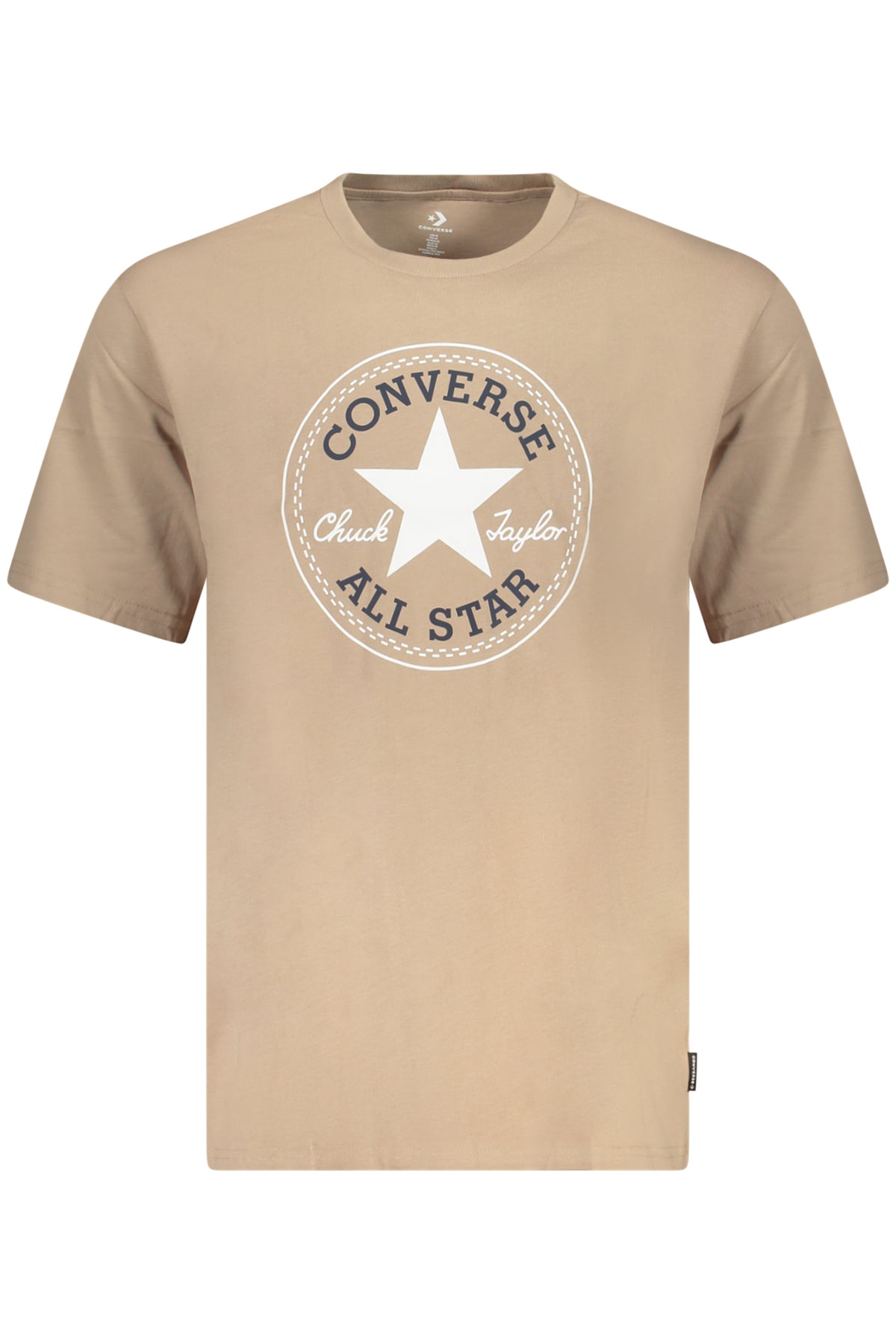 Converse Men's Short-Sleeved T-Shirt, Beige