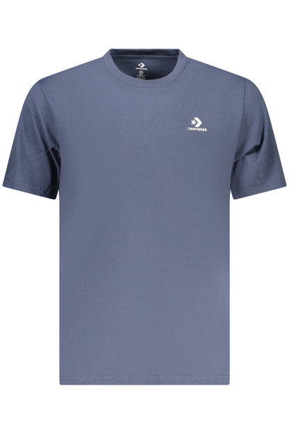 CONVERSE MEN'S SHORT-SLEEVE T-SHIRT BLUE