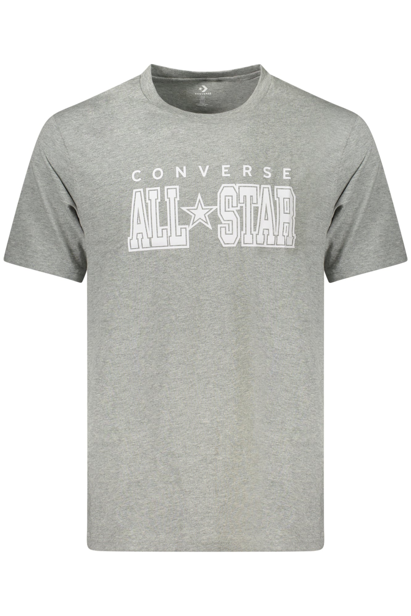 CONVERSE MEN'S SHORT-SLEEVE T-SHIRT GREY