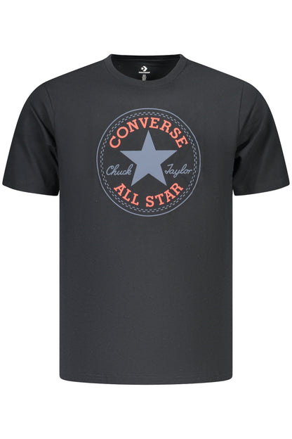 Converse Men's Short-Sleeved T-Shirt, Black