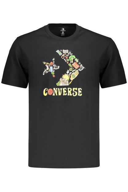 Converse Men's Short-Sleeved T-Shirt, Black
