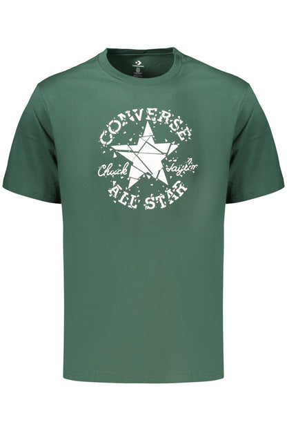 CONVERSE MEN'S SHORT-SLEEVED T-SHIRT GREEN