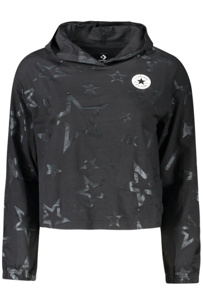 Converse Girls' Long-Sleeved T-Shirt, Black