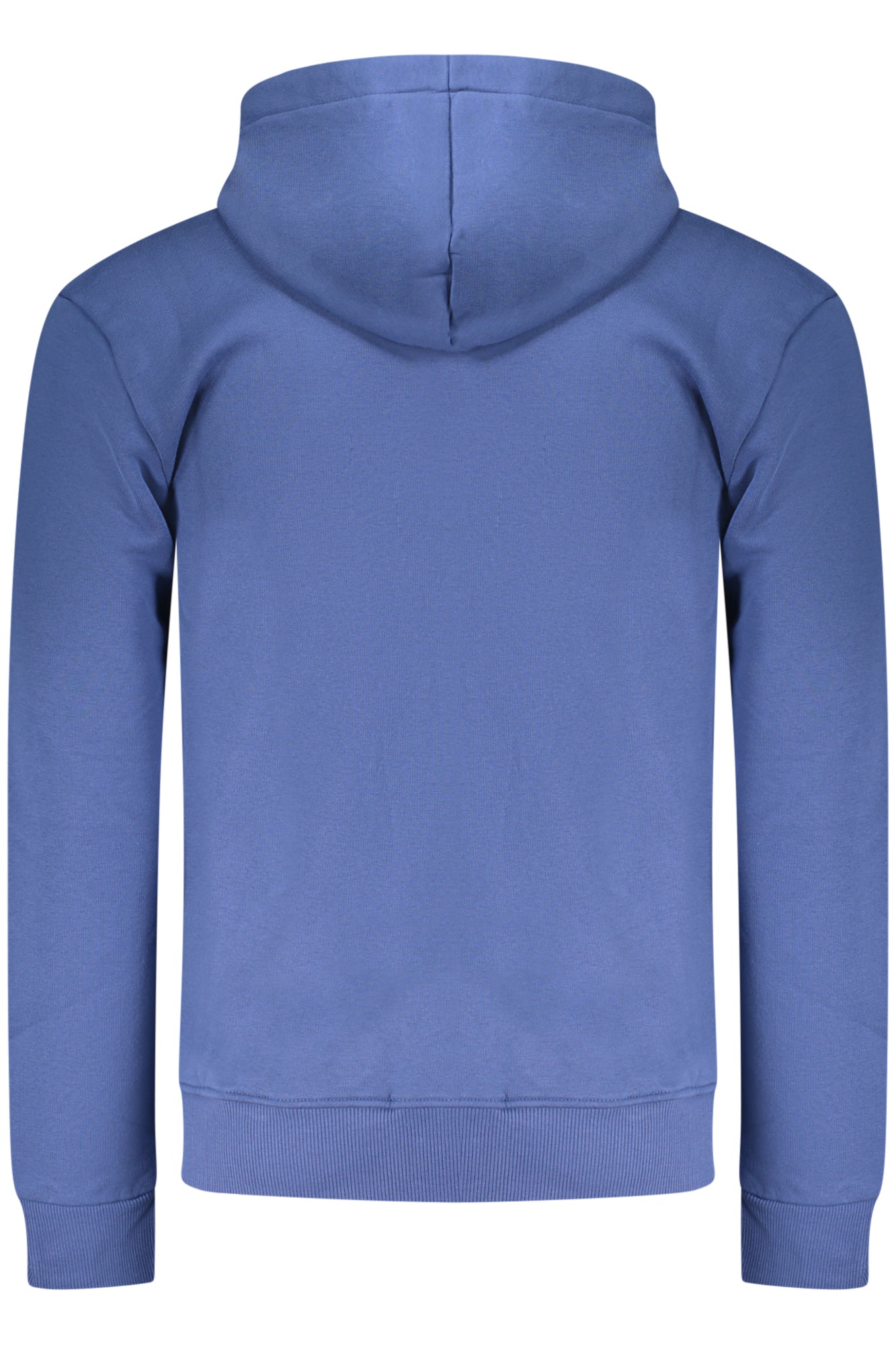 COVERI MOVING MEN'S BLUE ZIP-UP SWEATSHIRT