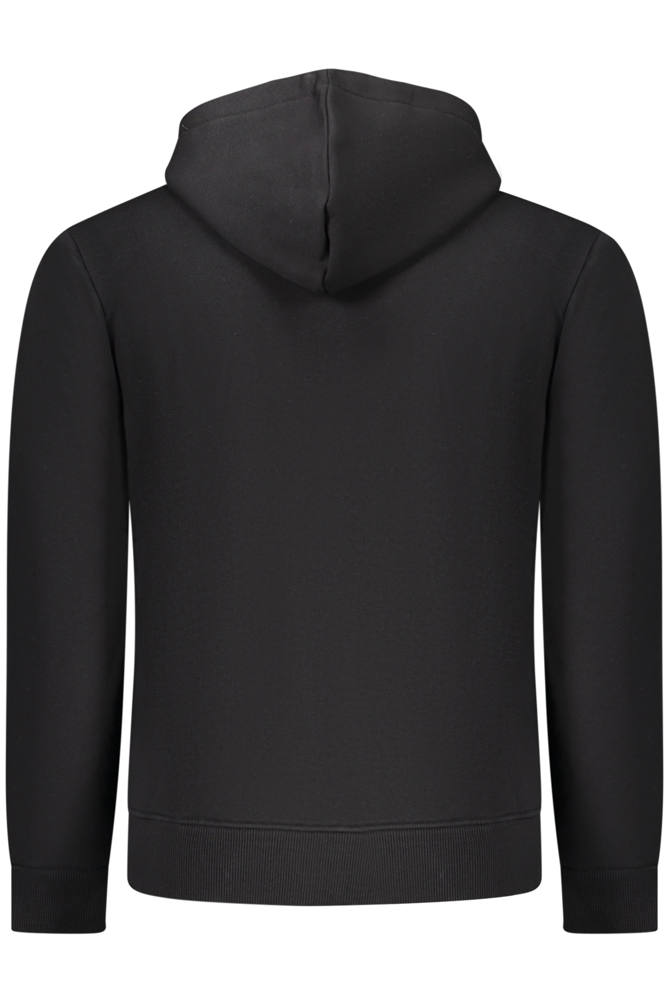 COVERI MOVING MEN'S BLACK ZIP-UP SWEATSHIRT