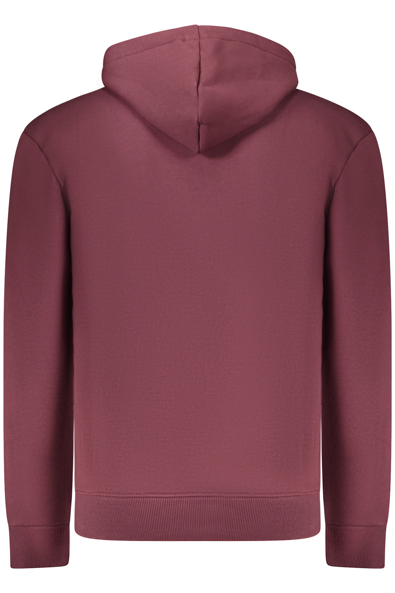 COVERI MOVING MEN'S RED ZIP-UP SWEATSHIRT