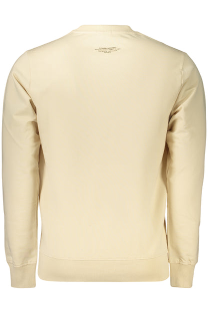 COVERI MOVING MEN'S ZIP-LESS SWEATSHIRT, BEIGE