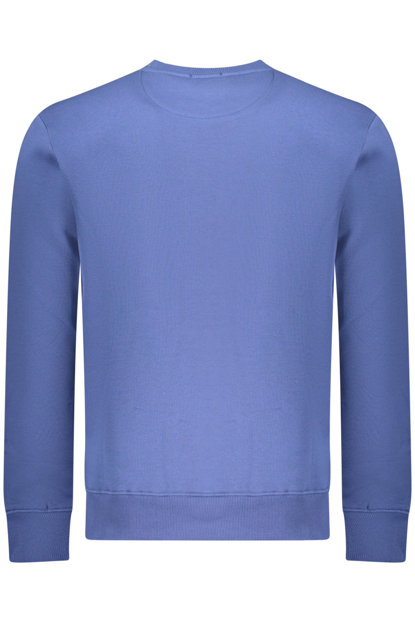 COVERI MOVING MEN'S BLUE ZIP-LESS SWEATSHIRT