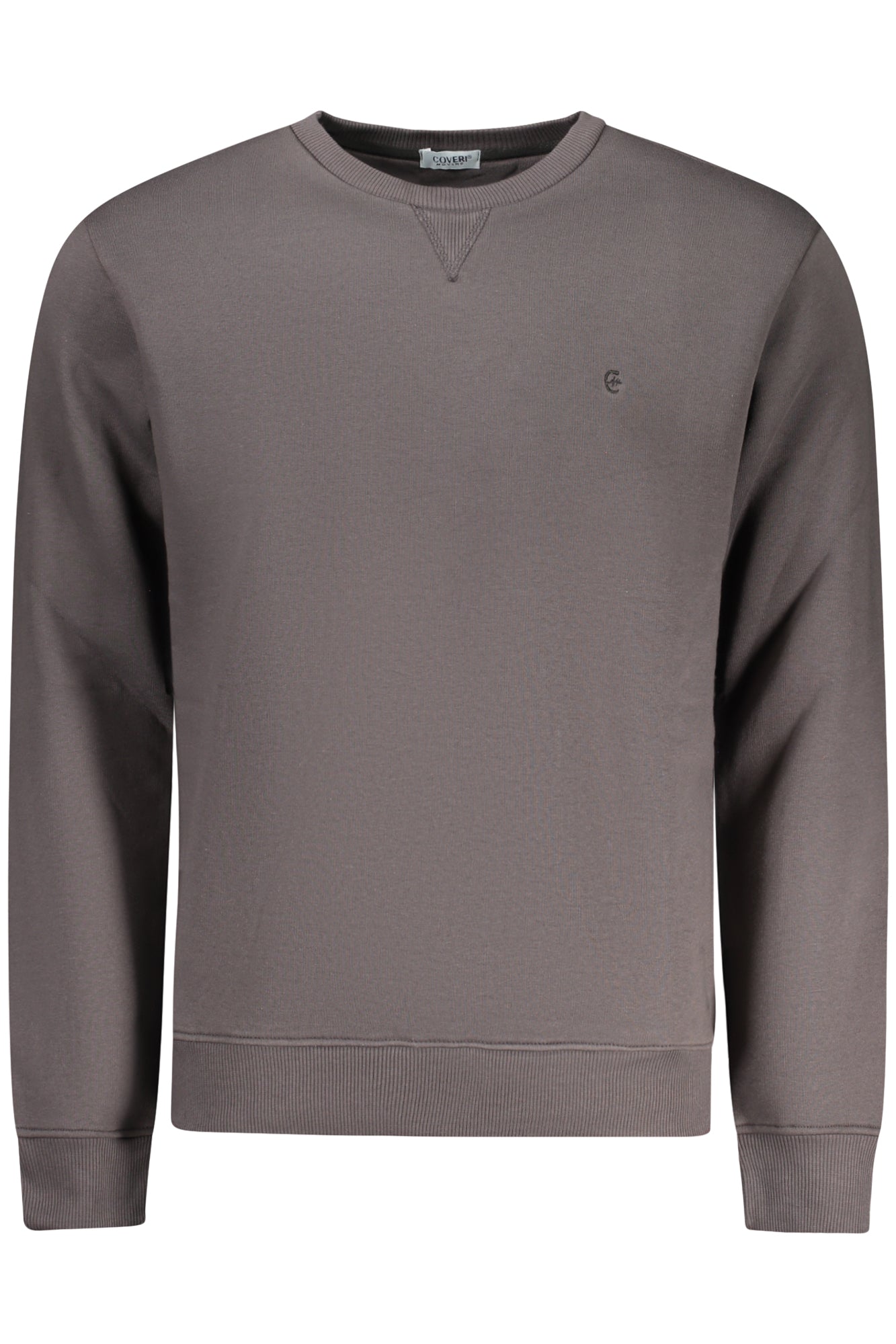 COVERI MOVING MEN'S ZIP-UP SWEATSHIRT, GREY