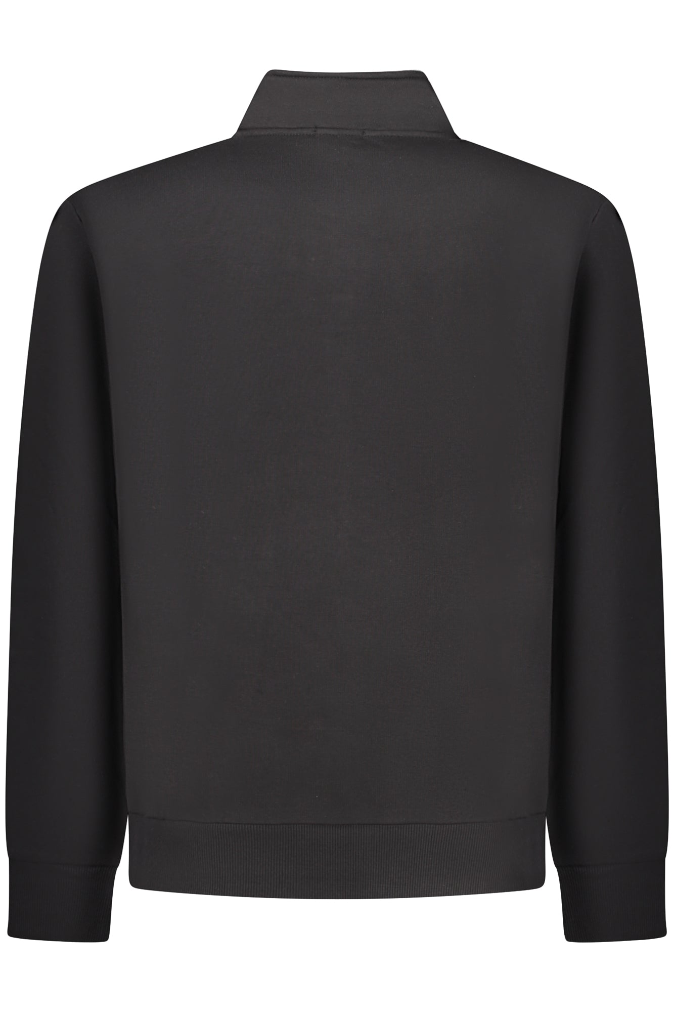 COVERI MOVING MEN'S BLACK ZIP-UP SWEATSHIRT