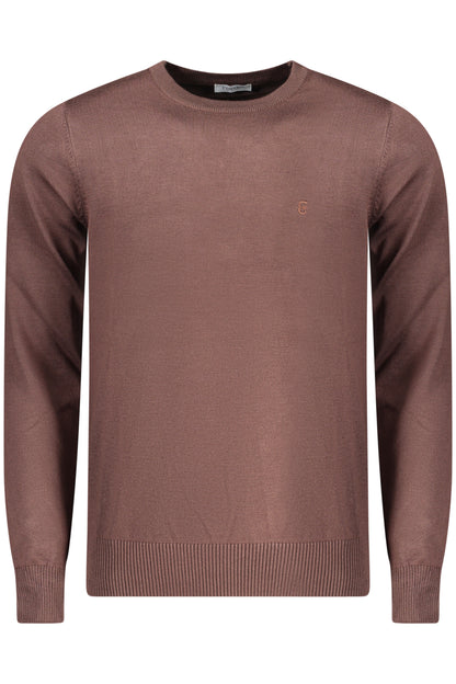 COVERI MOVING MEN'S BROWN SWEATER