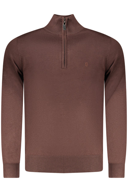 COVERI MOVING MEN'S BROWN SWEATER
