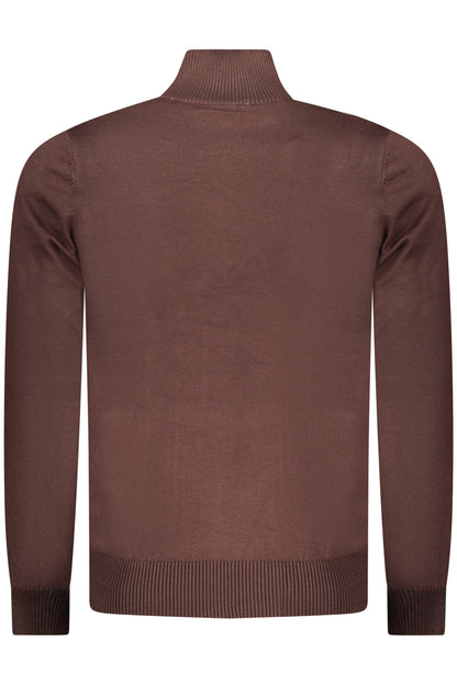 COVERI MOVING MEN'S BROWN SWEATER