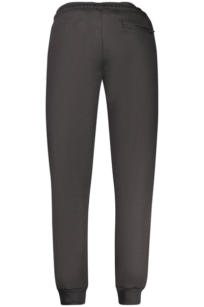 COVERI MOVING MEN'S BLACK LONG TRACKSUIT PANTS
