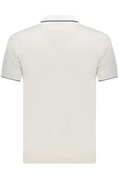 COVERI MOVING MEN'S SHORT-SLEEVE POLO SHIRT WHITE