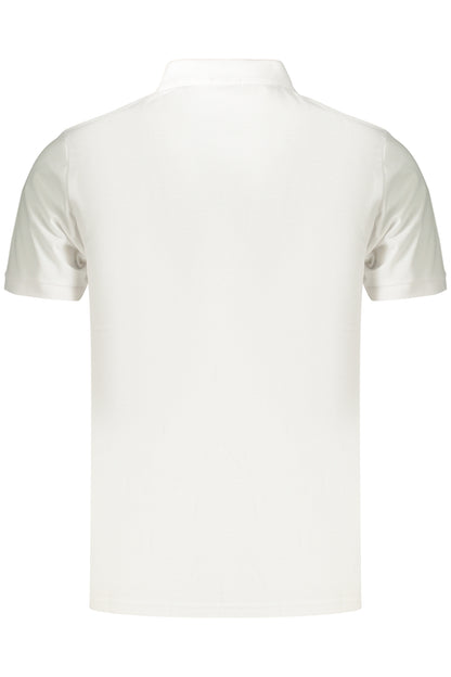 COVERI MOVING MEN'S SHORT-SLEEVE POLO SHIRT WHITE